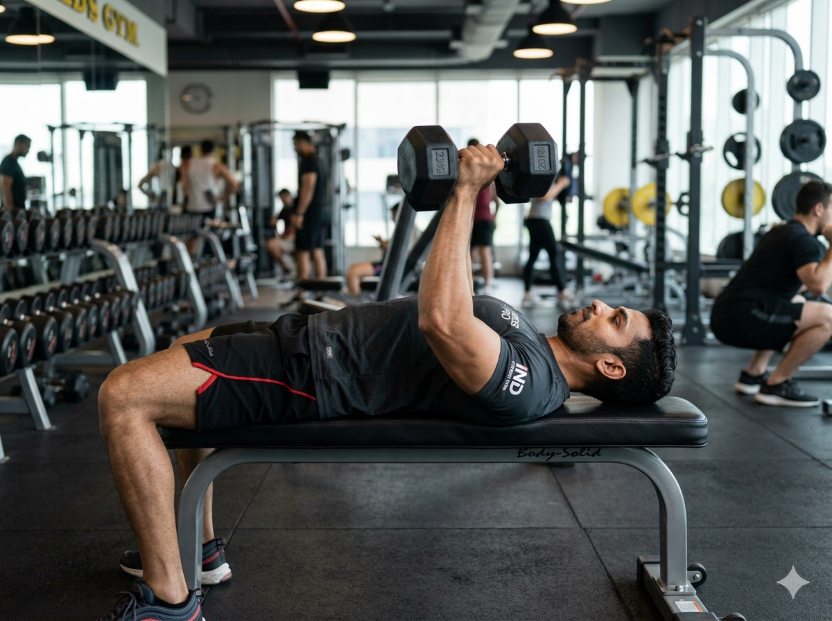 Dumbbell Bench Press demo thumbnail