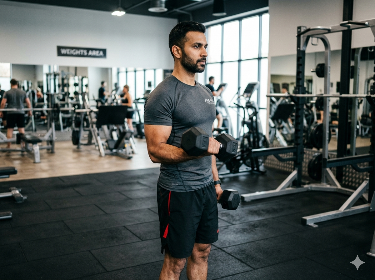 Dumbbell Curl demo thumbnail