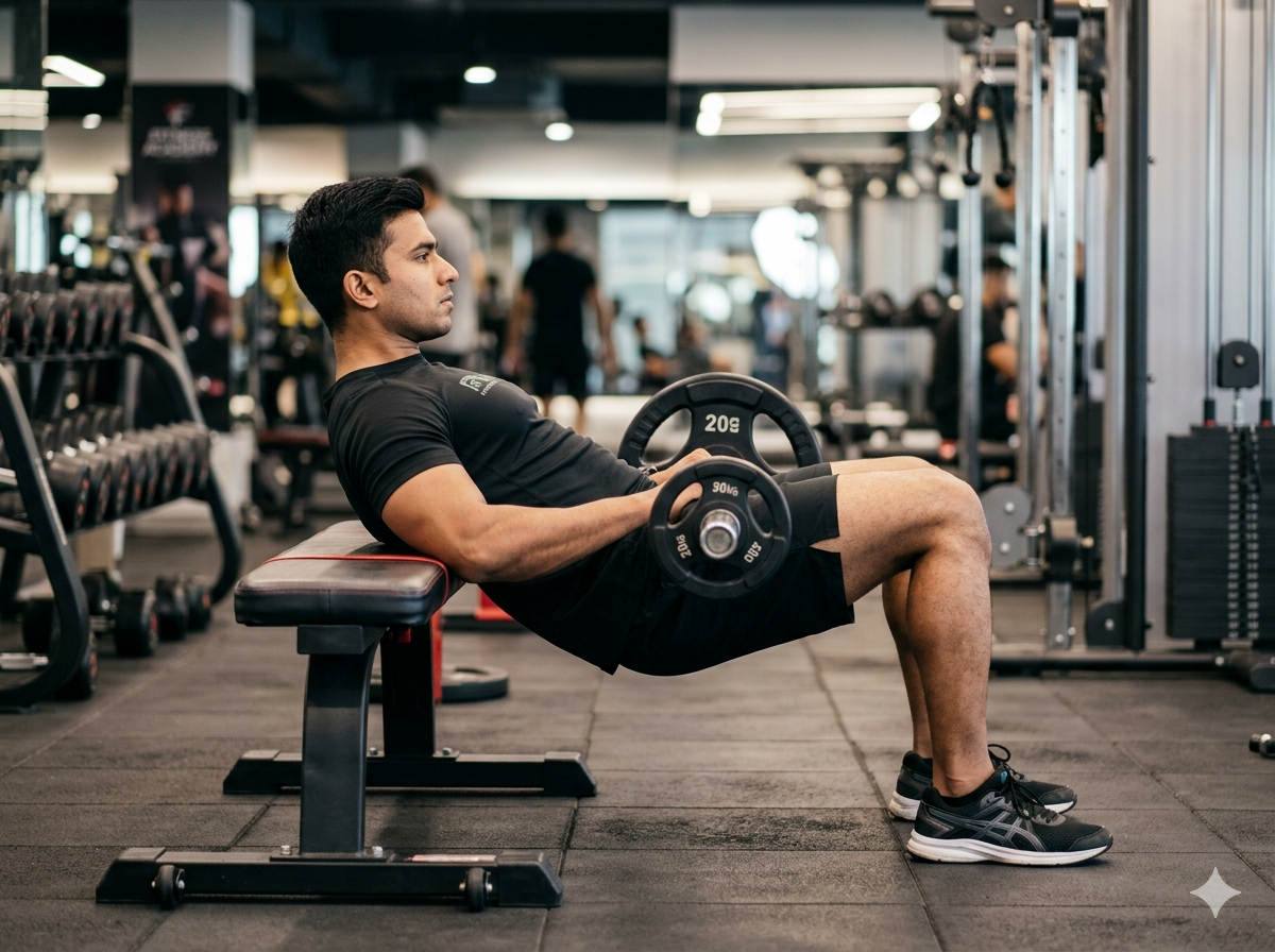 Barbell Hip Thrust demo thumbnail