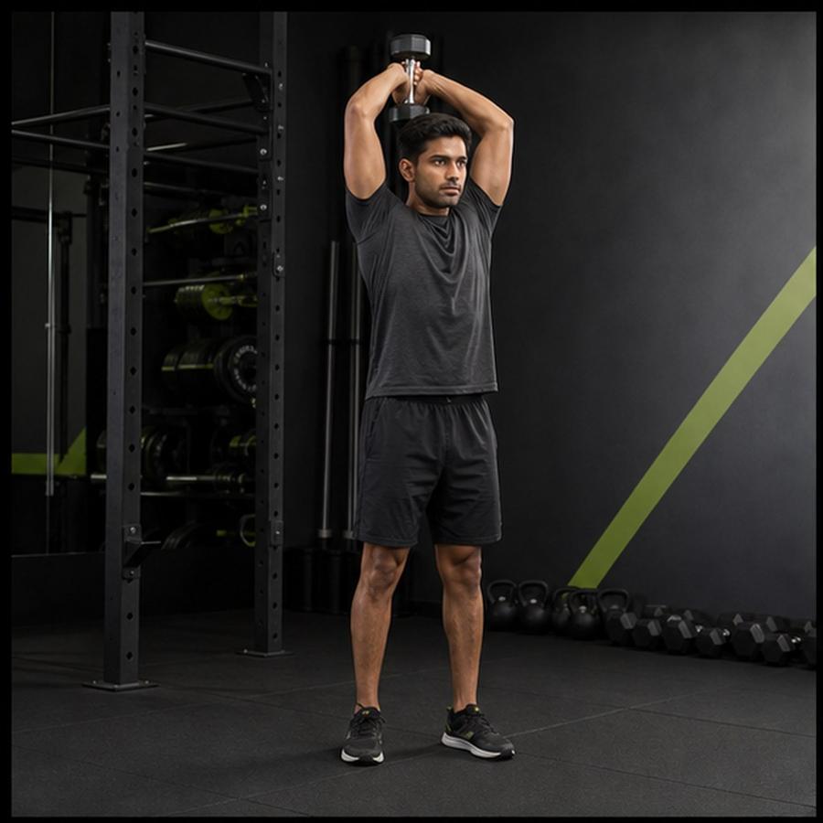 Overhead Triceps Extension demo thumbnail