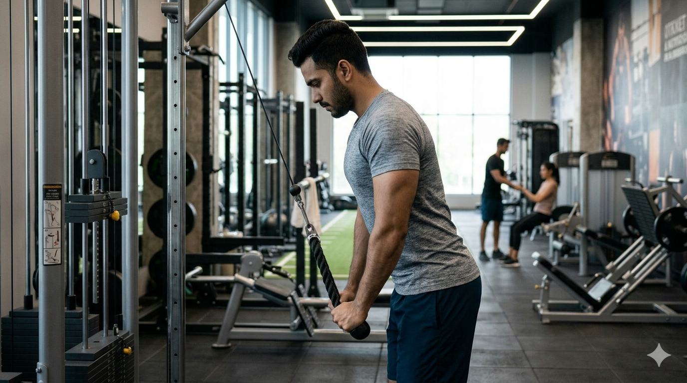 Tricep Pushdown demo thumbnail